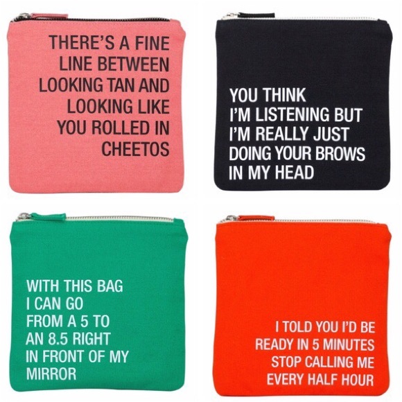 new ✦ From a 5 to an 8.5 ✦ Makeup Pouch ✦ - Picture 3 of 9